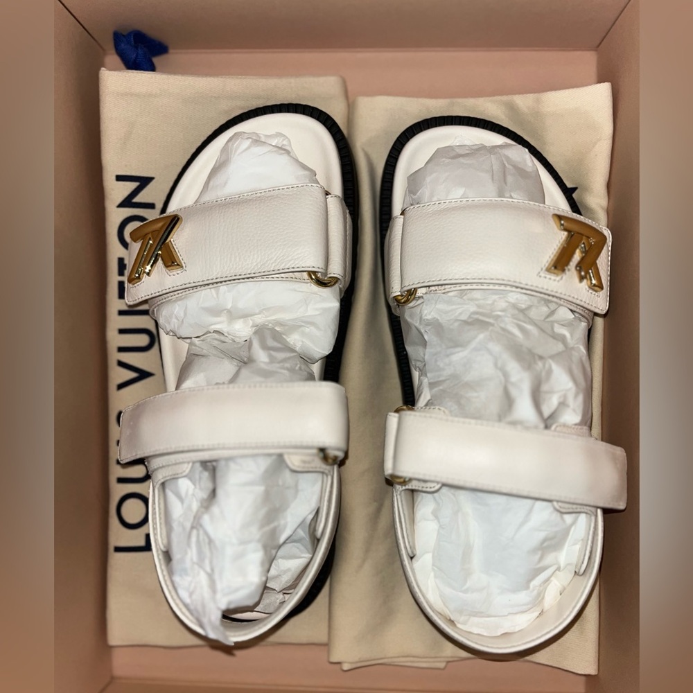 LV Sunset Flat Comfort Sandal